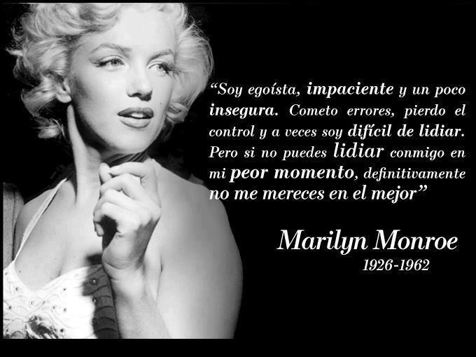 frases de Marilyn Monroe
