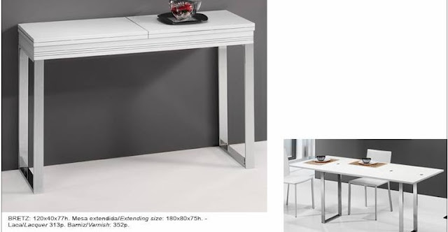 3 Cónsolas que se transforman en mesa de comedor | Ideas Decoración - IG