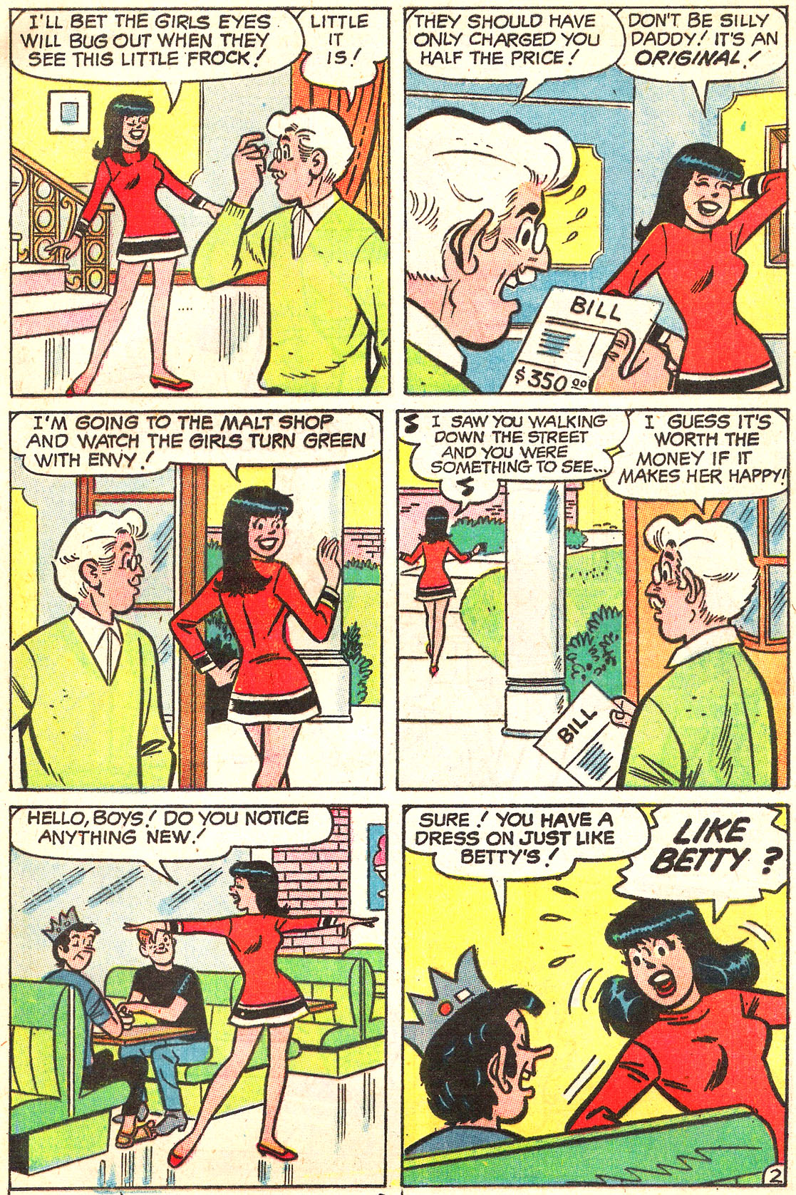 Read online Archie's Girls Betty and Veronica comic -  Issue #156 - 21