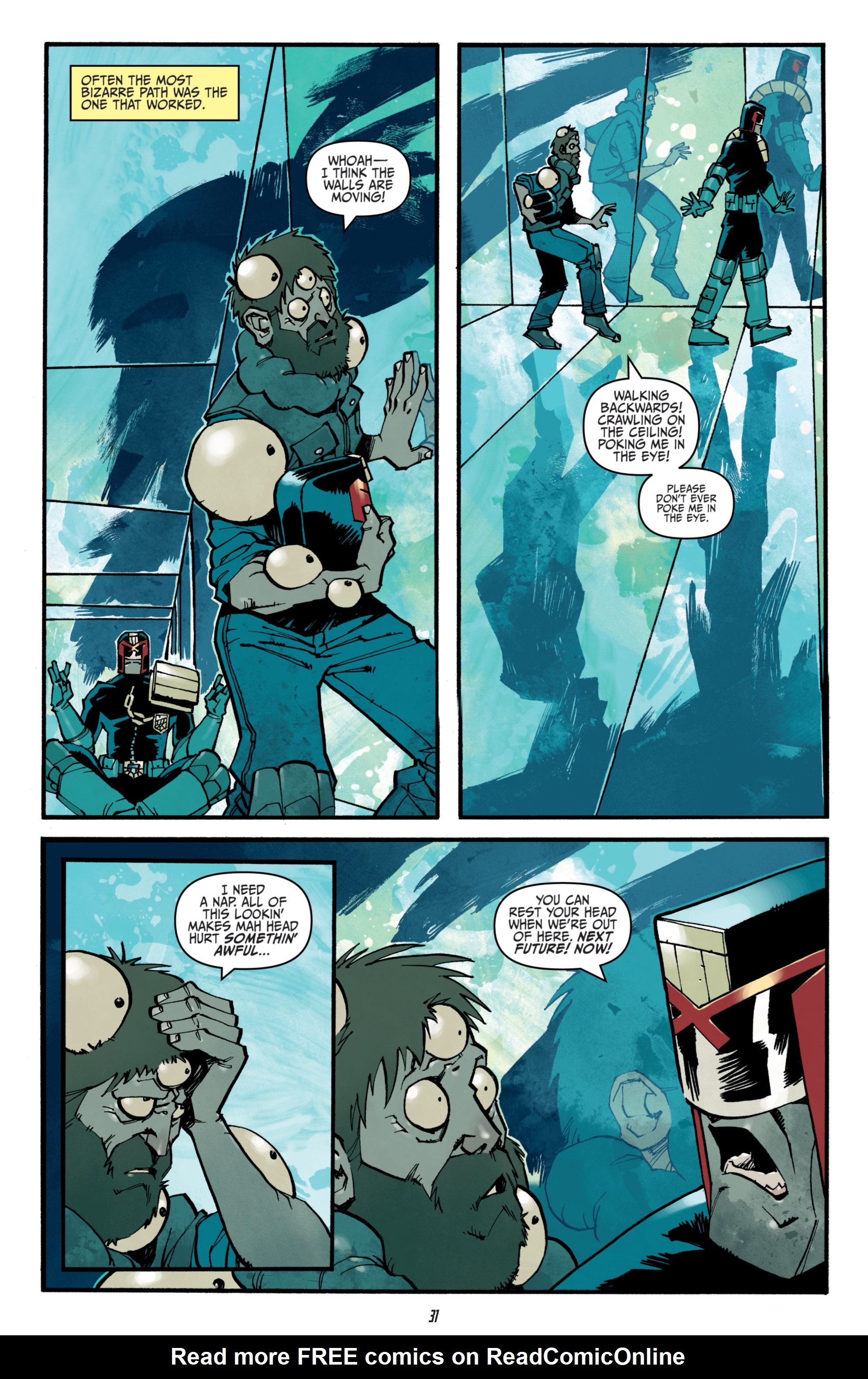 Read online Judge Dredd (2012) comic -  Issue # _TPB 3 - 31
