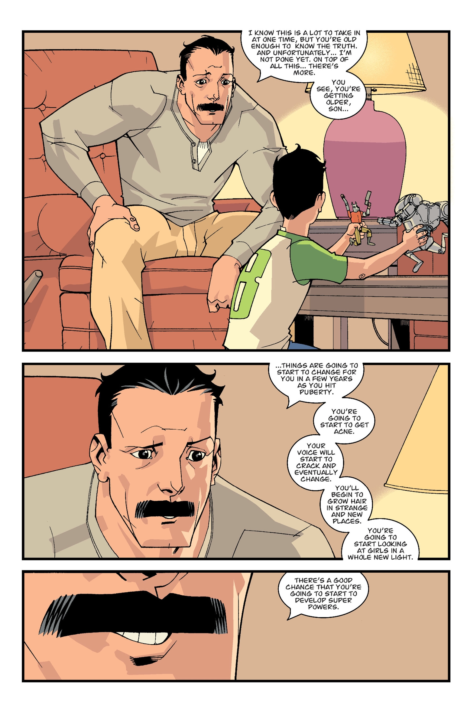 Invincible chapter 2 page 8