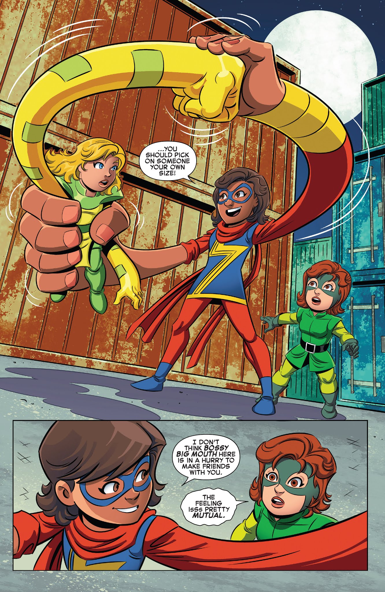 Read online Marvel Super Hero Adventures: Ms. Marvel and the Teleporting Dog comic -  Issue # Full - 13