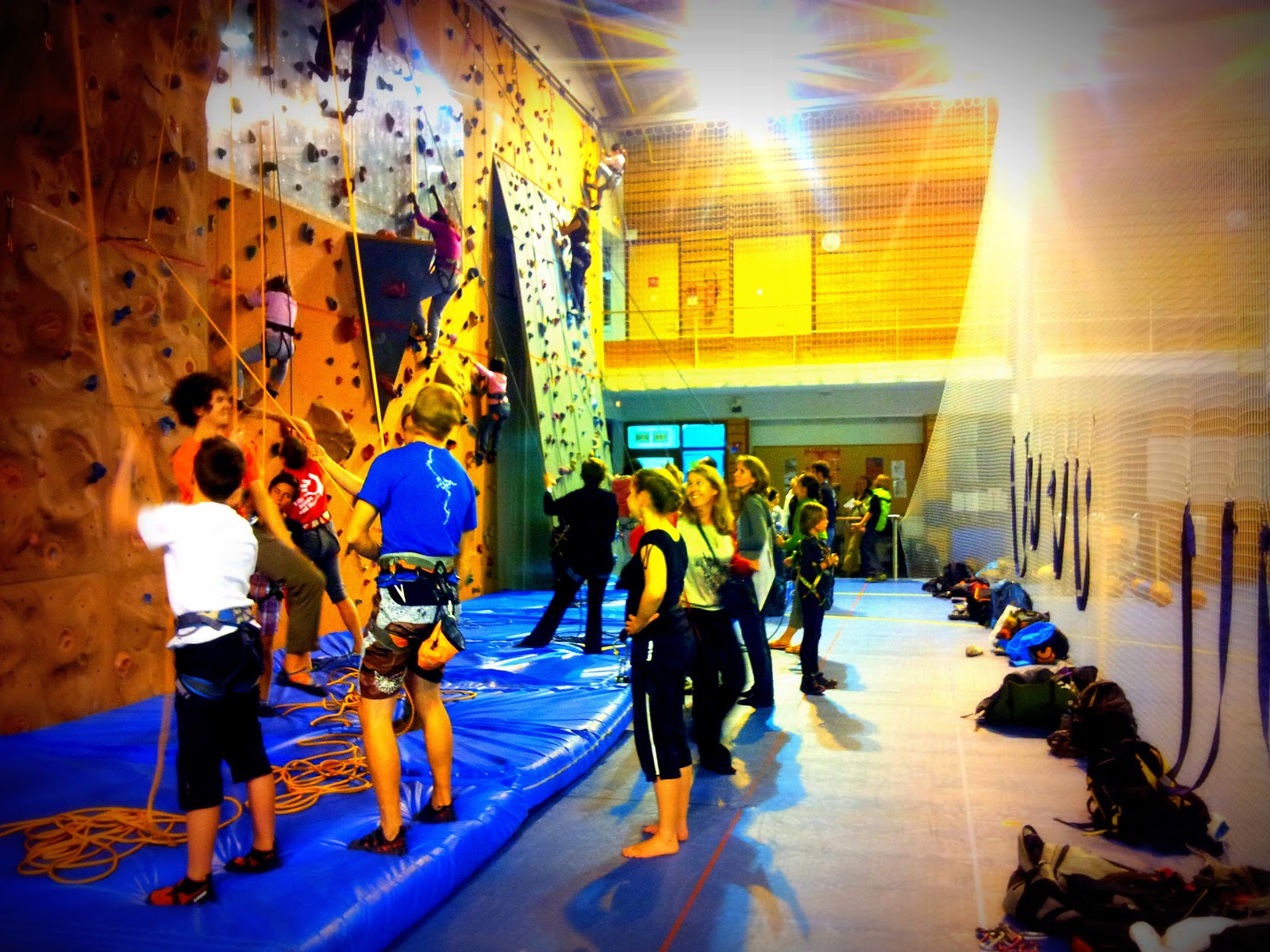 Ecole d'Escalade CAF StJulien en Genevois Portesouvertes Escalade un