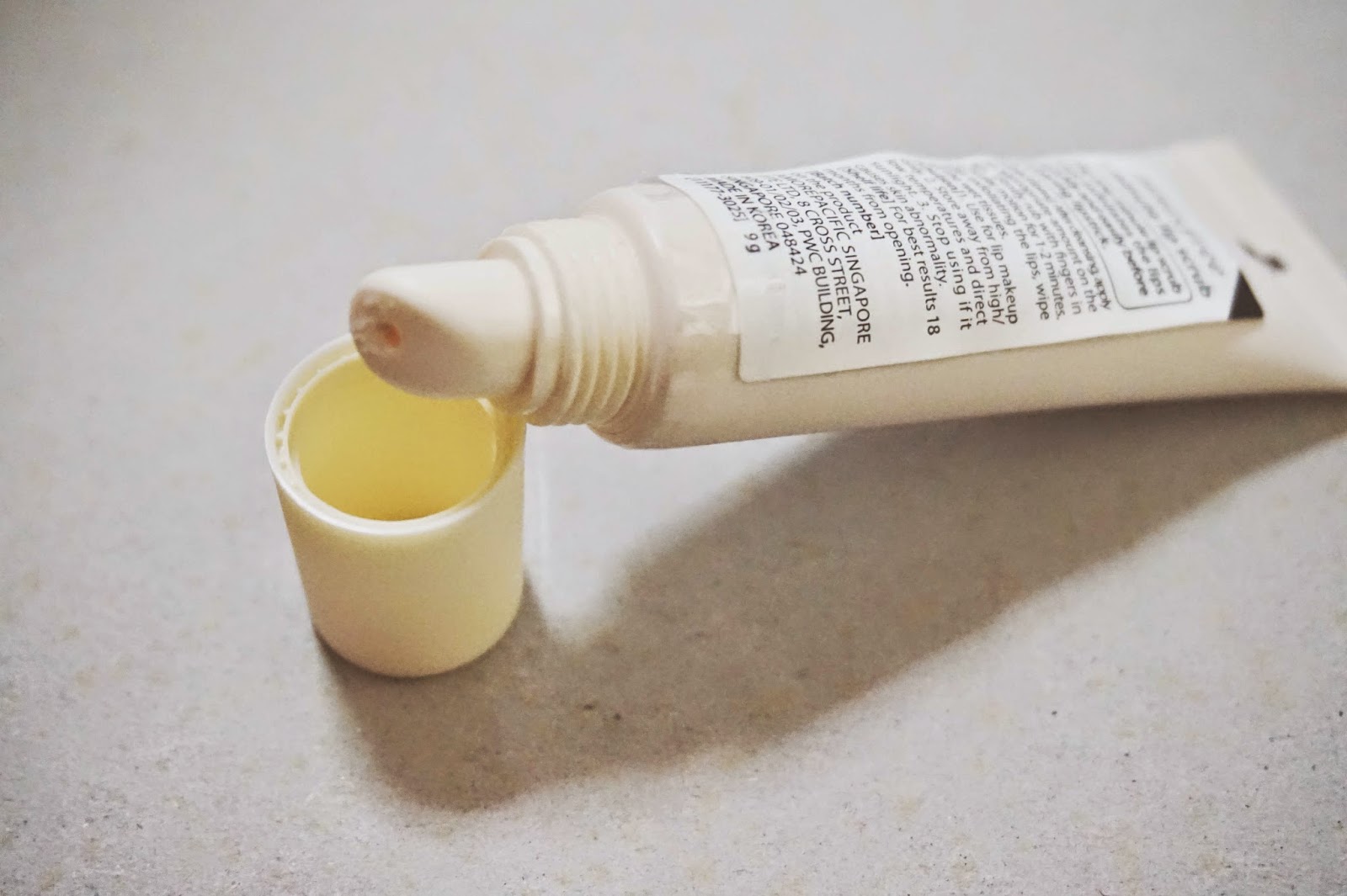 dmints Review Innisfree 1 Minute Lip Scrub