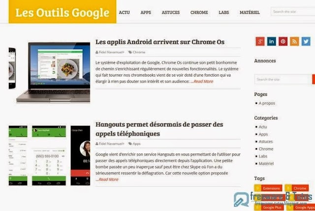 Le site du jour :  Les Outils Google : pour tout savoir sur les outils et services proposés par Google