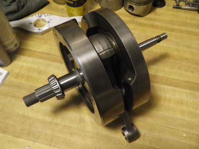 Throwback cycle parts: Rebuilding a Harley crank