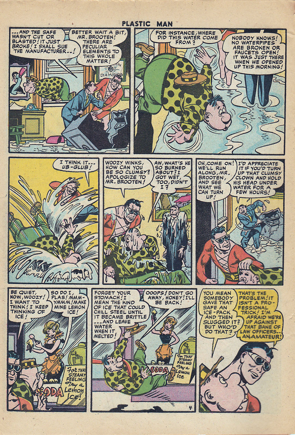 Read online Plastic Man (1943) comic -  Issue #55 - 6