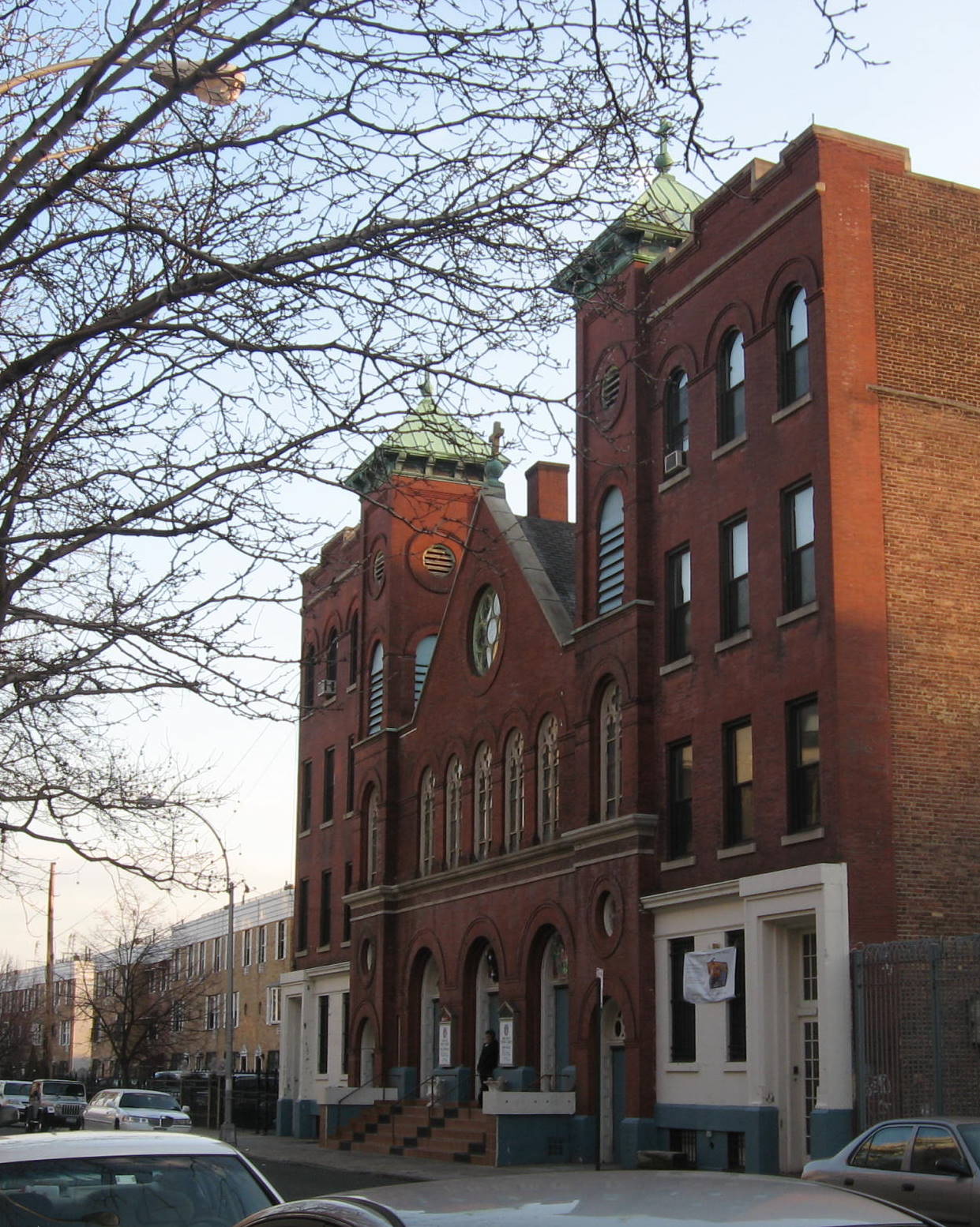Bronx Catholic St. Pius V, East 145 St., Mott Haven