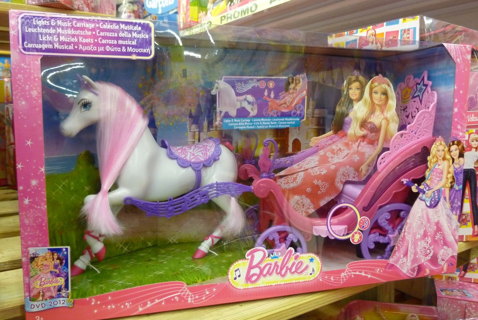 le carrosse de barbie