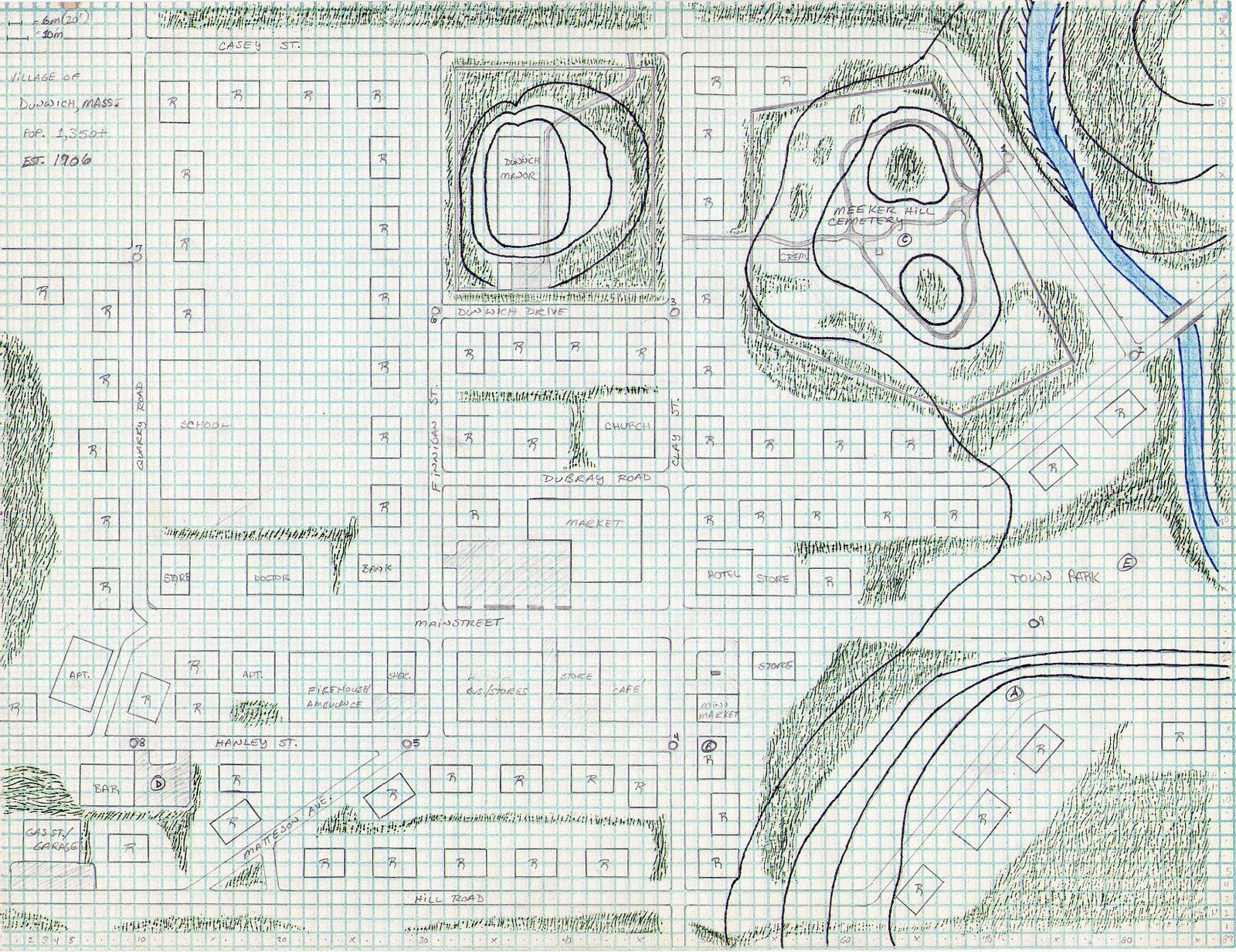 Карта аркхема лавкрафта