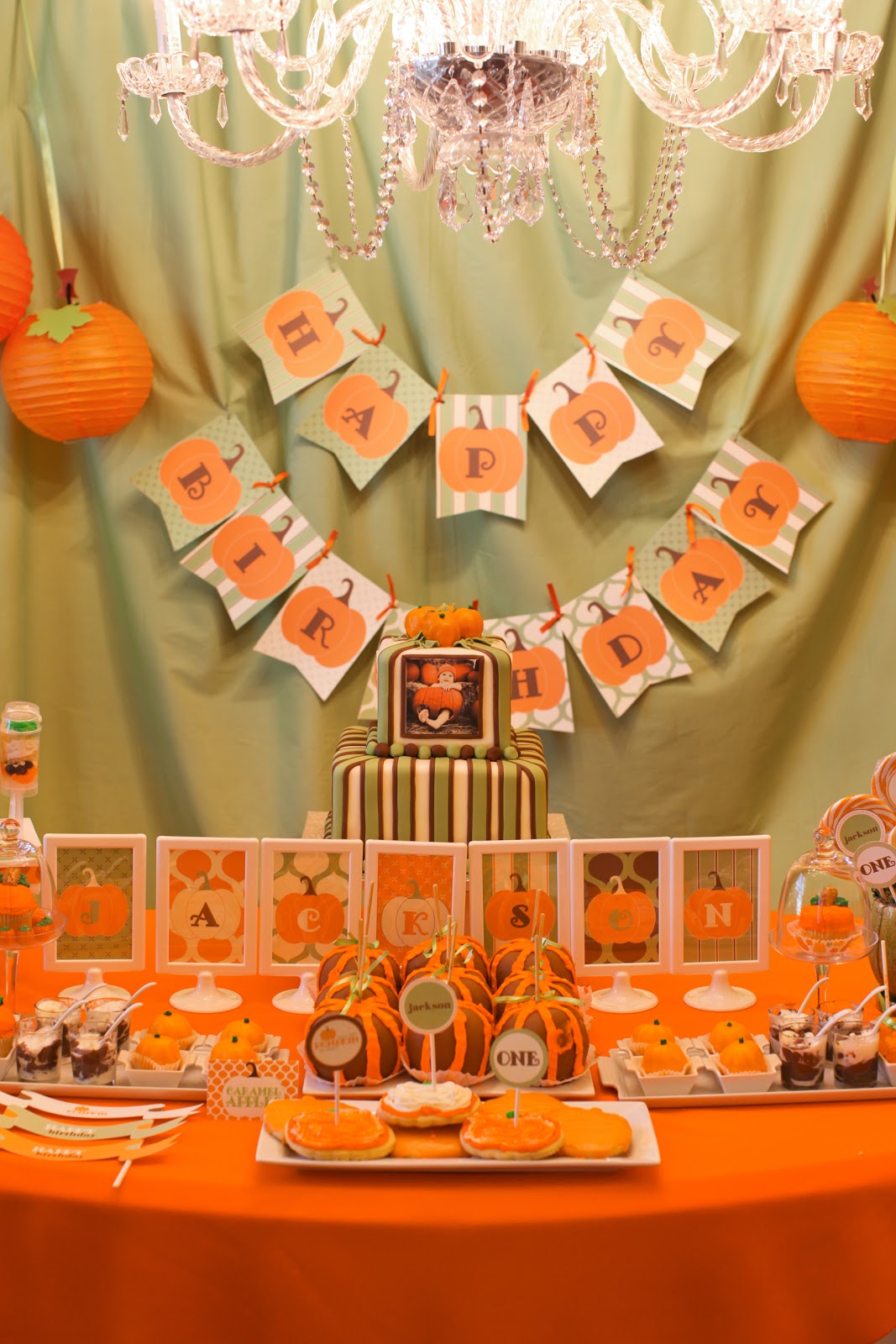 Choosing Joy Today Jackson's 1st party decorations