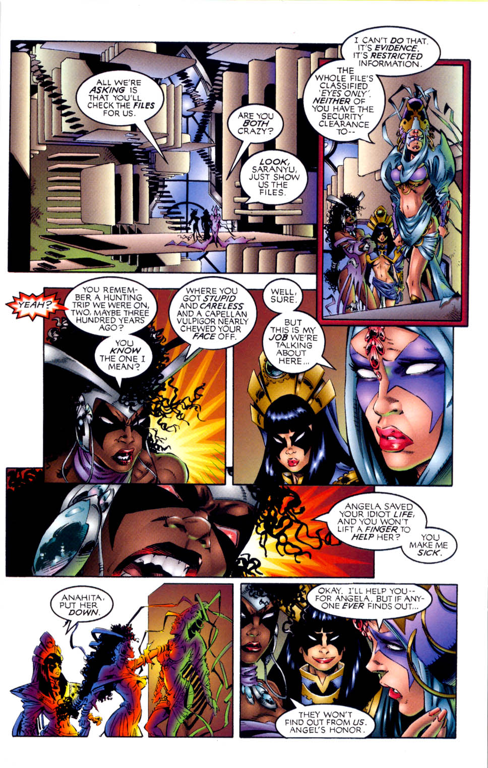 Read online Angela (1994) comic -  Issue #1 - 21