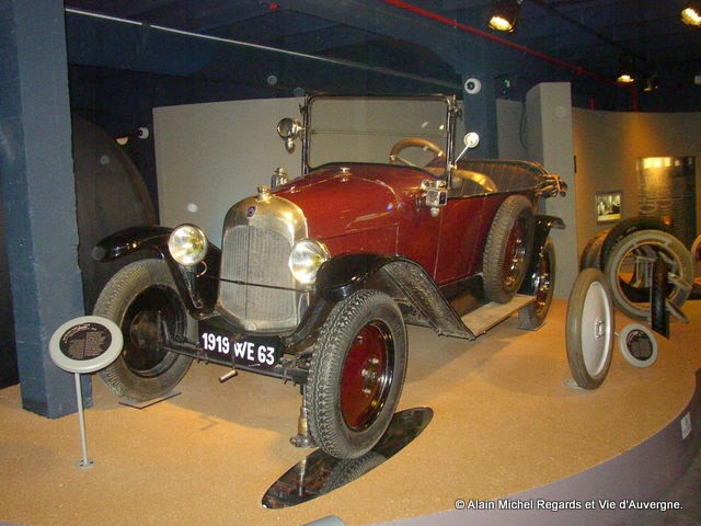 Citroën type A, musée de l'Aventure Michelin