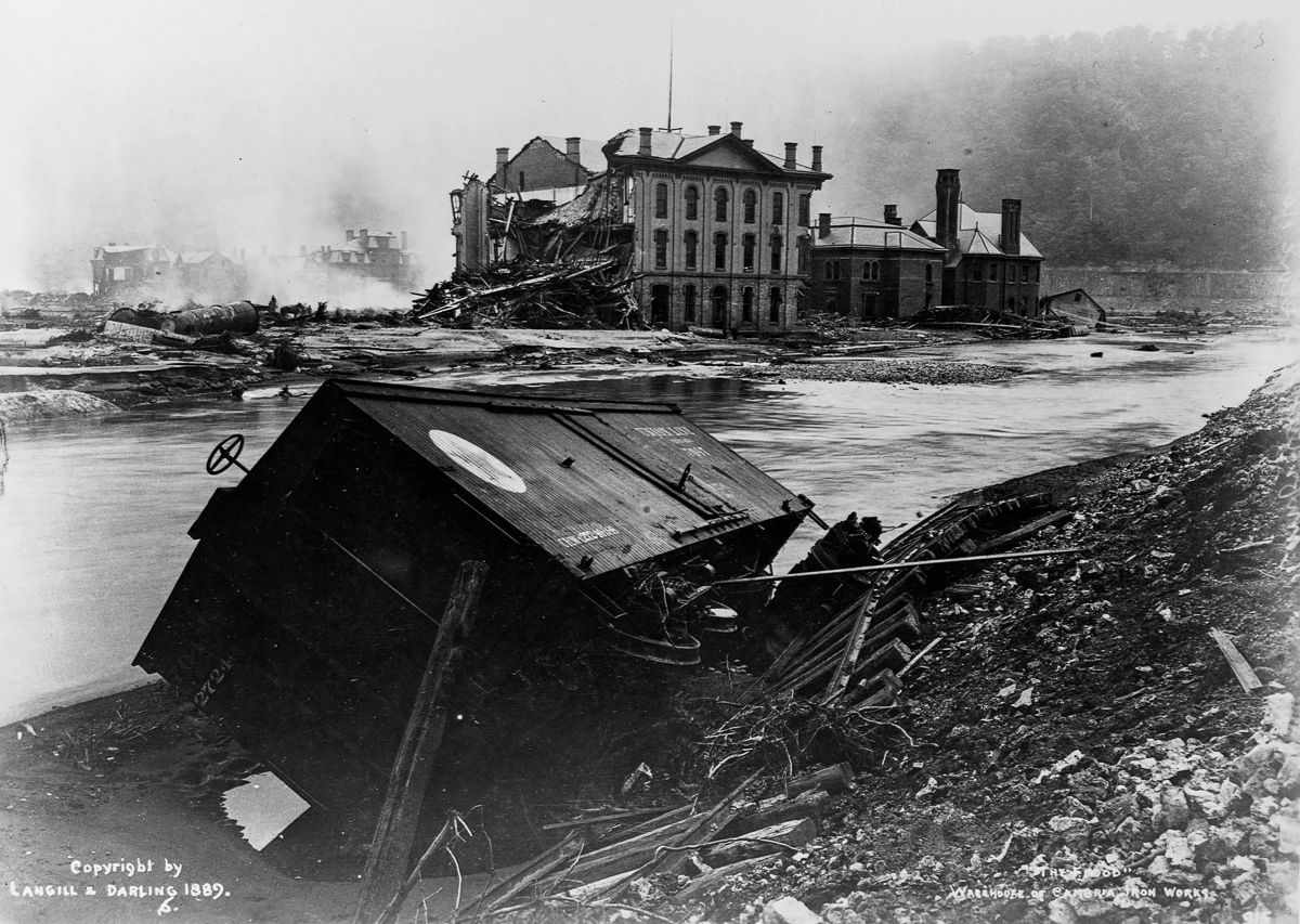 The Johnstown Flood 27 Rare Photographs of the Great Flood of 1889