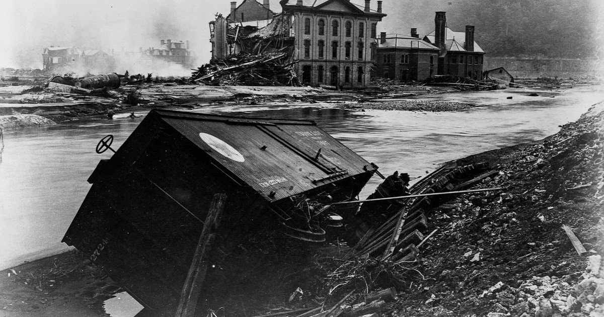 The Johnstown Flood 27 Rare Photographs of the Great Flood of 1889