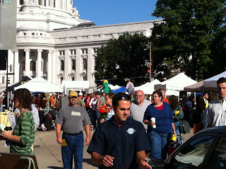 Madison, WI capital farmer's market