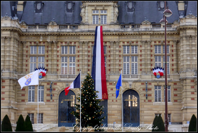 Hotel de Ville Versailles town hall Christmas