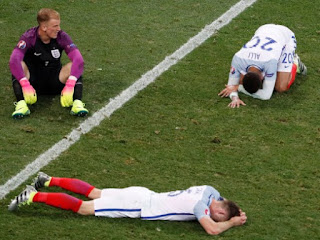 England lost Monday's game - England v Iceland Euro 2016