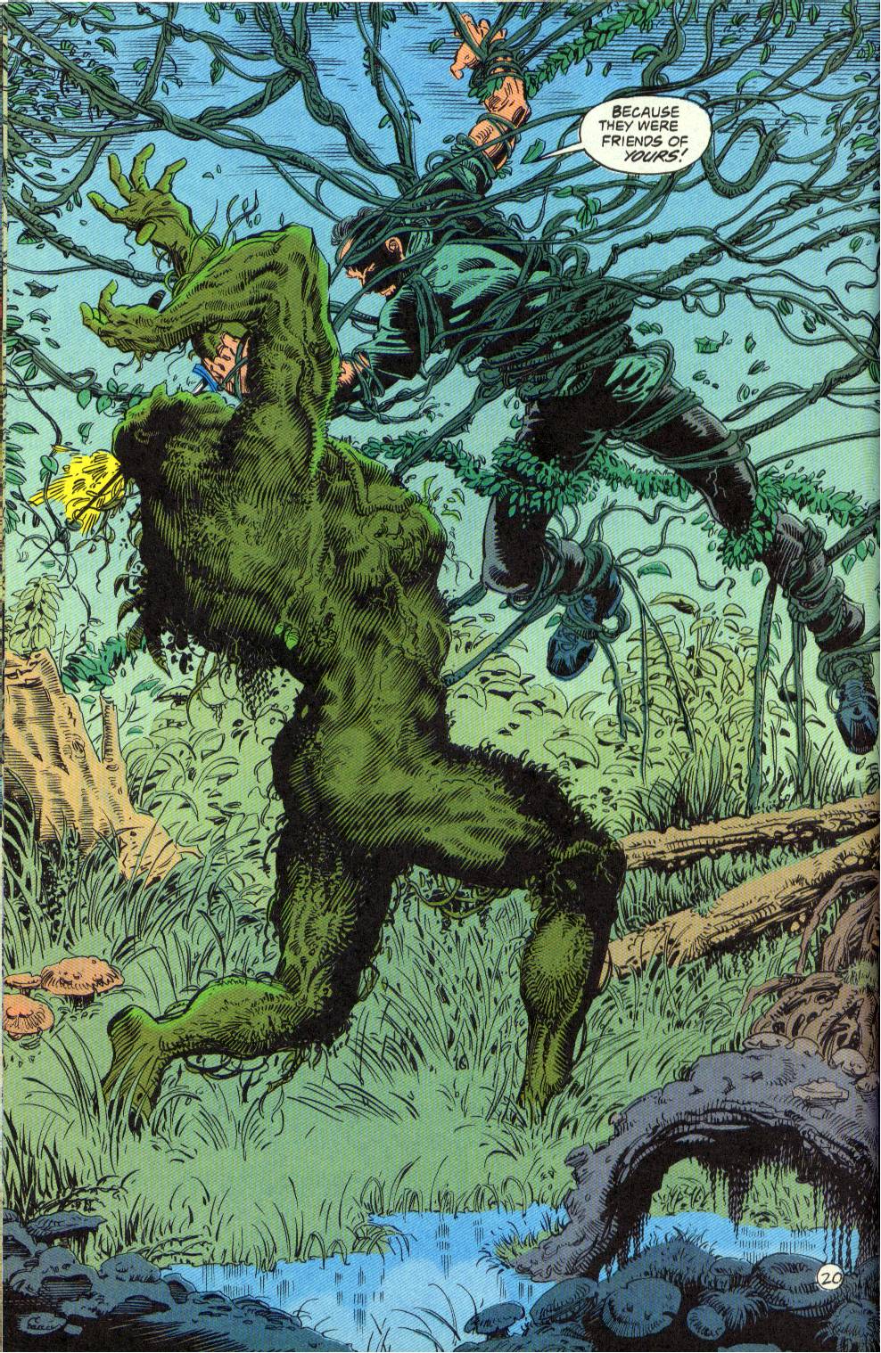 Swamp Thing (1982) Issue #123 #131 - English 21