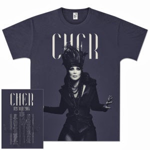 Cher 'Dressed To Kill Tour' T-Shirt