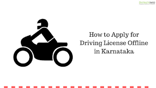 How to Apply for Driving License Offline in Karnataka