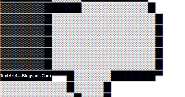 Thumbs Down ASCII Text Art | Cool ASCII Text Art 4 U