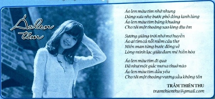 THƠ: Áo Len Tím