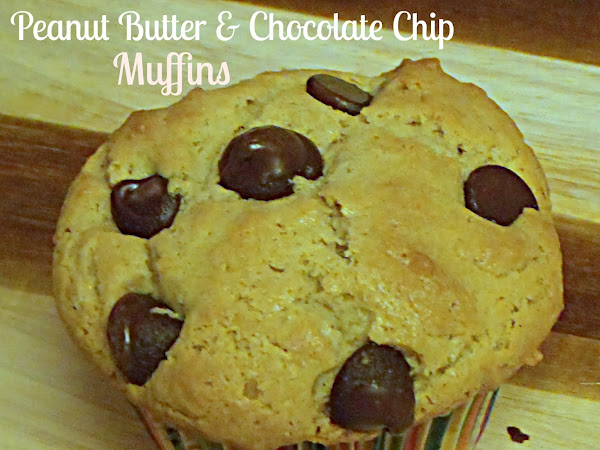 Peanut Butter Chocolate Muffins