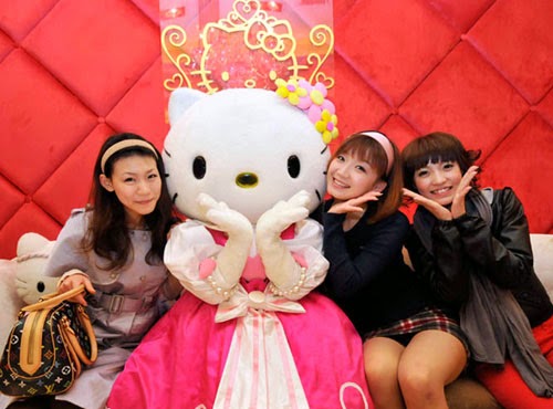 Foto Cewek Cantik Hello Kitty Lucu Terbaru China Jepang Korea 
