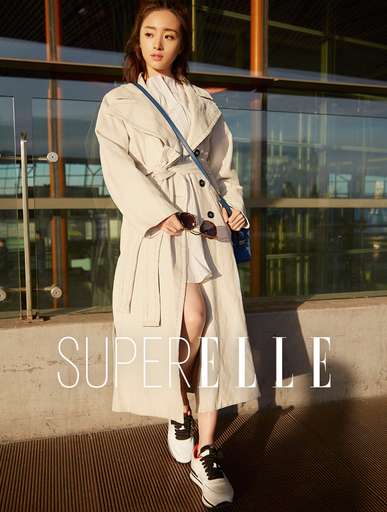 Hu Bingqing poses for fashion magazine China Entertainment News