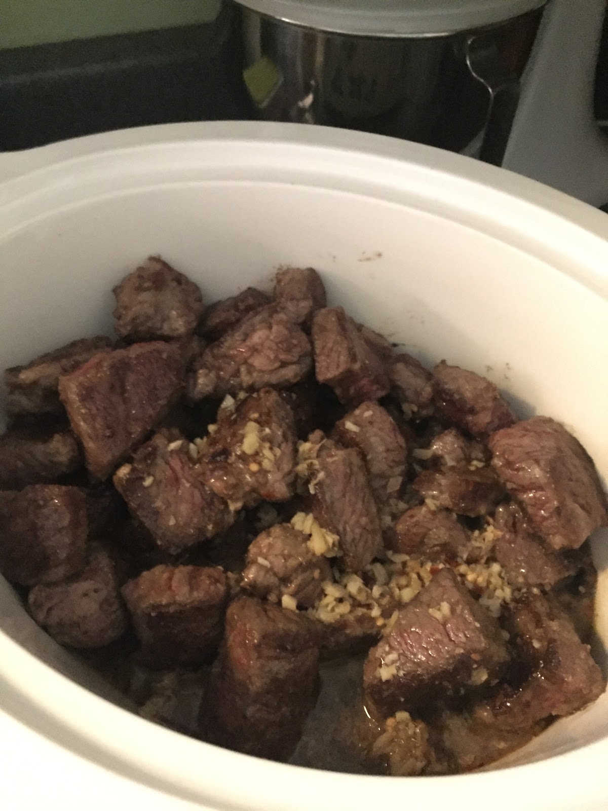 RECIPE Slow Cooker Asian Ginger Beef and Spicy Sesame Asian Green Beans