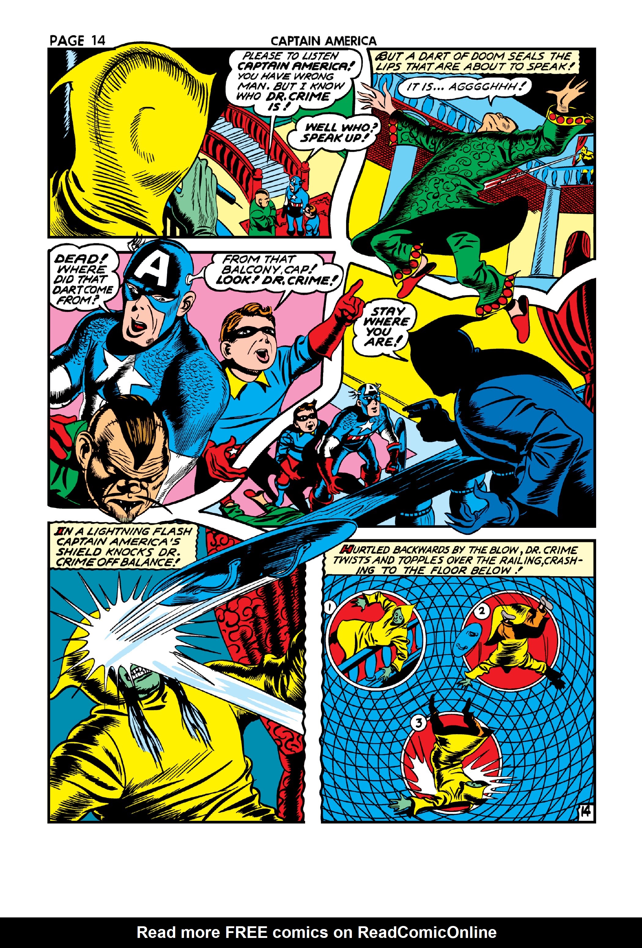 Read online Marvel Masterworks: Golden Age Captain America comic -  Issue # TPB 3 (Part 3) - 21