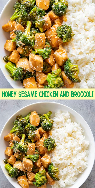 Honey Sesame Chicken and Broccoli | EAT