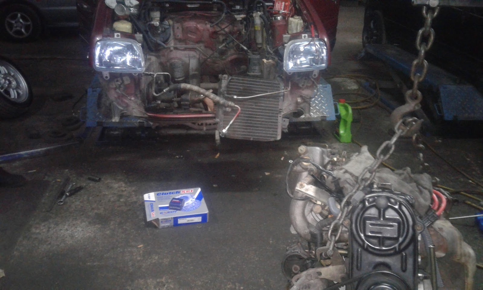 P44 Autoworks CLUTCH EXCHANGE PACKAGE ( Clutch Set / Minyak Gear