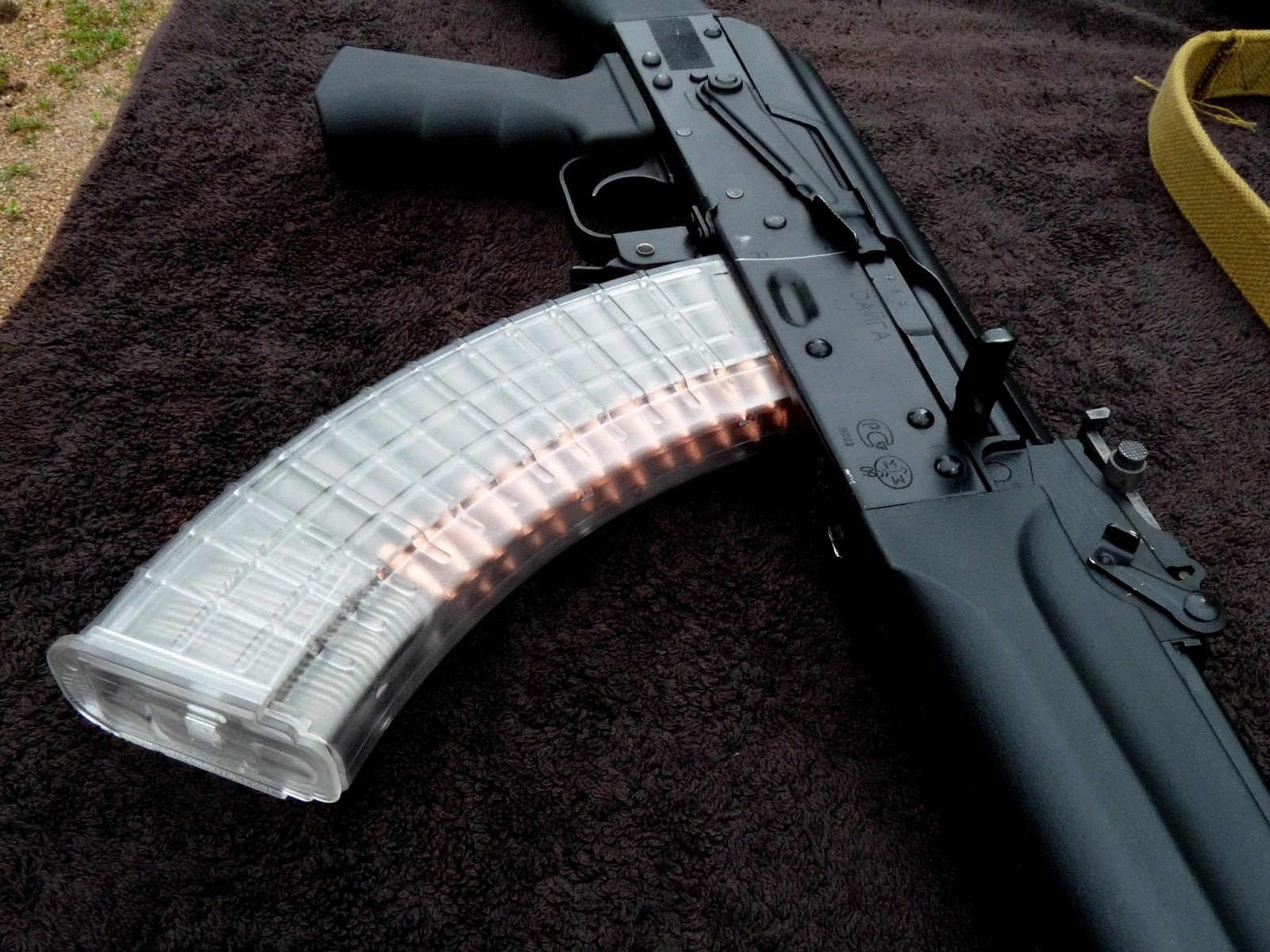 Bullet Points Clear Magazine for your AK47; A Quick review