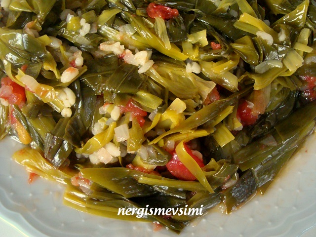 nergismevsimi ÇİRİŞ OTU YEMEĞİ