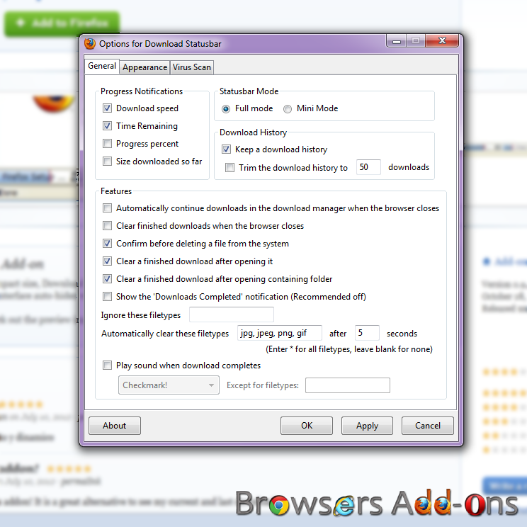Browsers Addon HOW TO Download Statusbar on Mozilla Firefox