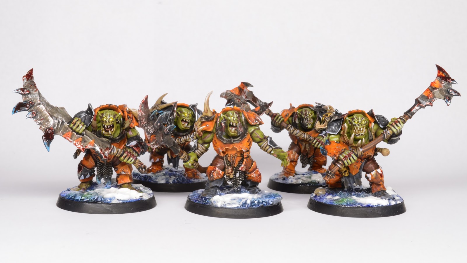 Showcase Orruk Ironjawz Brutes Tale of Painters