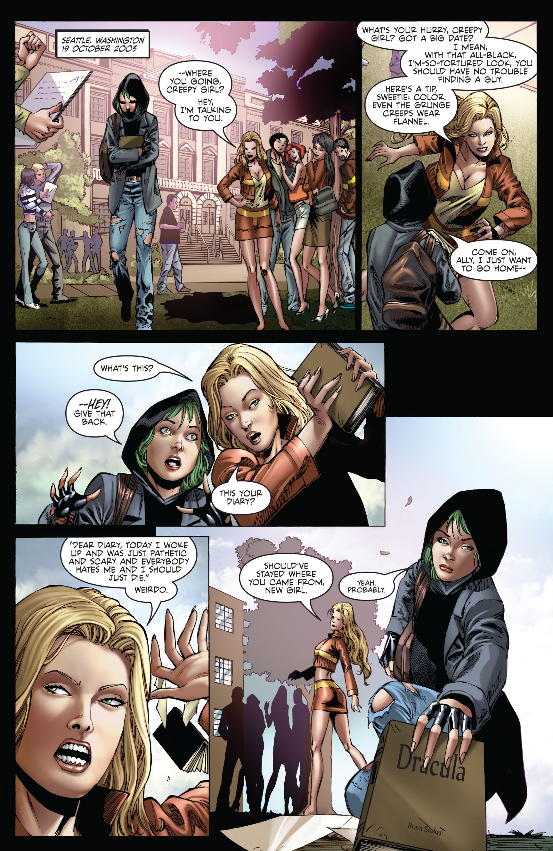 Read online Vampirella (2010) comic -  Issue #7 - 18