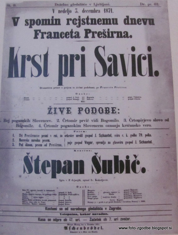 Ljubljana, Slovenski gledališki inštitut in muzej Osrednja Slovenija