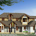 2150 sq-ft traditional Kerala house rendering
