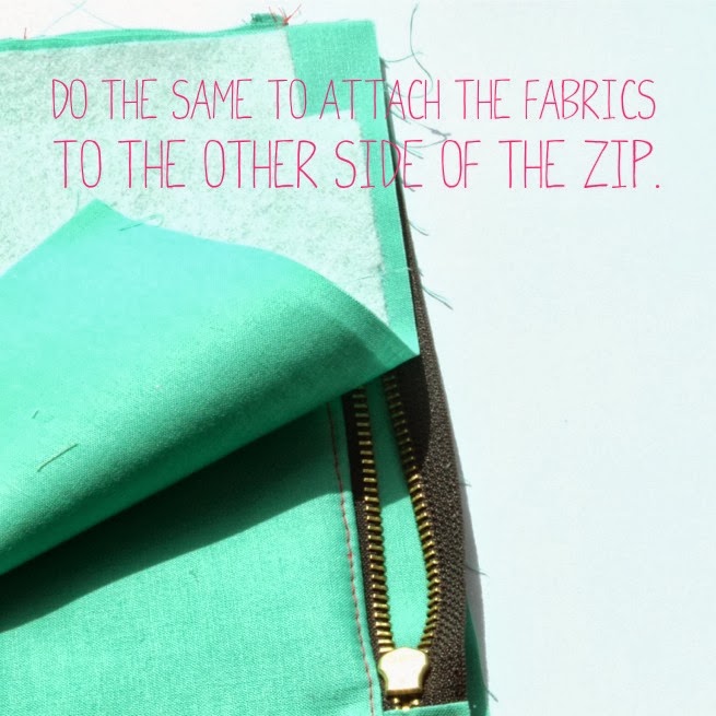Stephanie Deaves Zipper purse tutorial