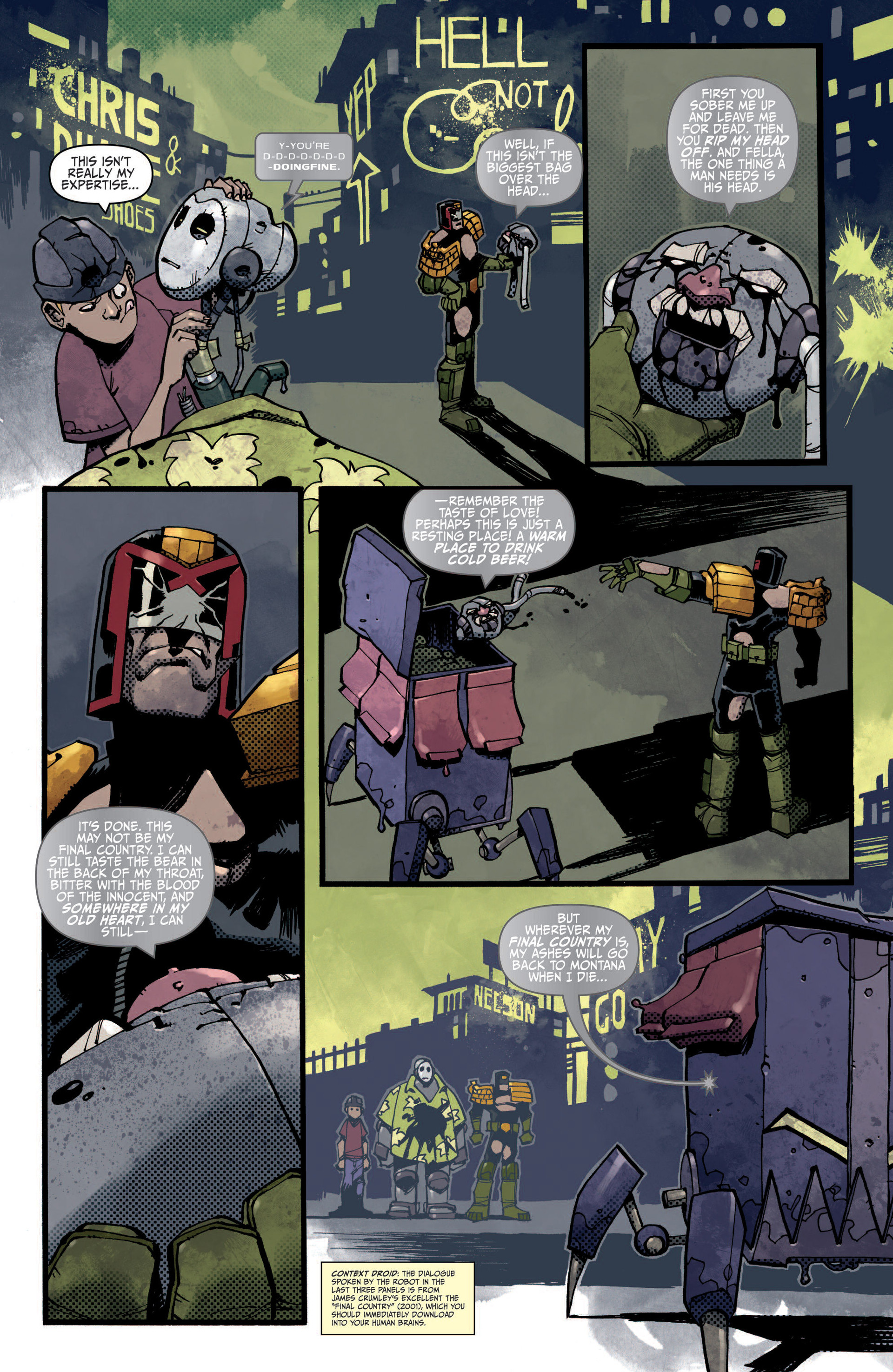 Read online Judge Dredd (2012) comic -  Issue #7 - 9
