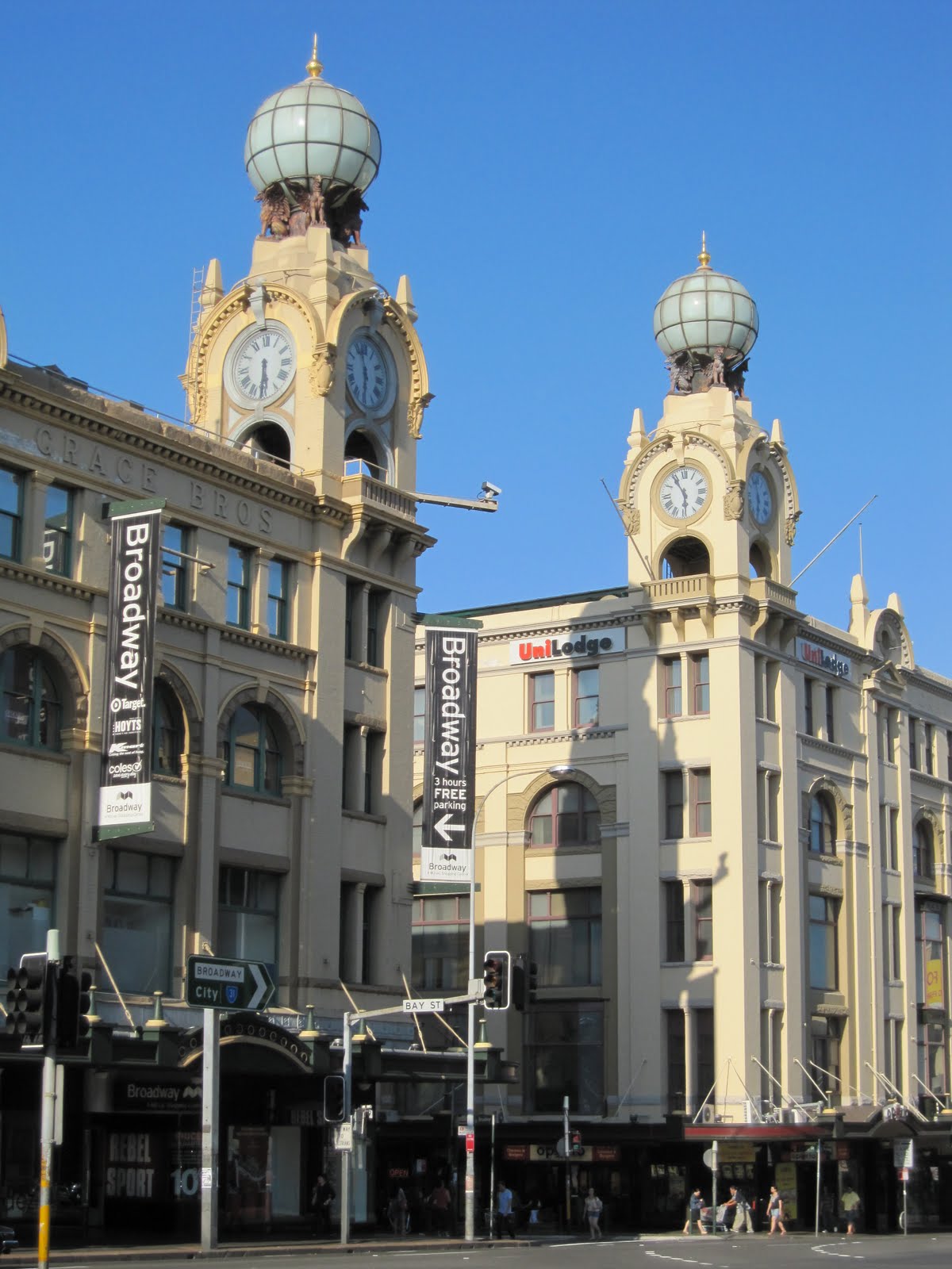 Sydney City and Suburbs Broadway, Grace Brothers department store