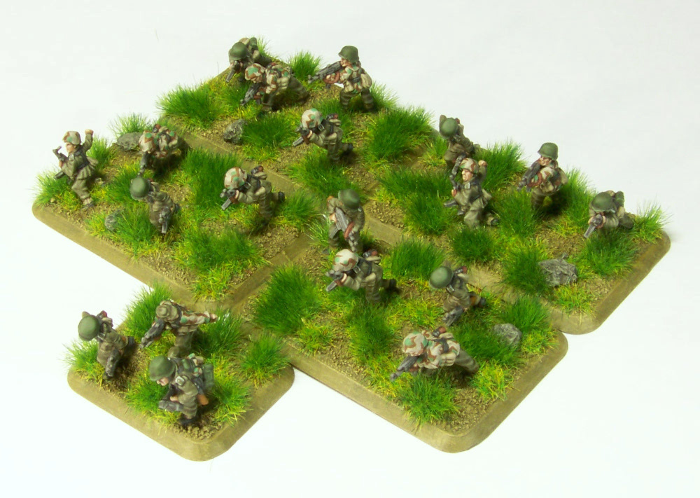 Tiberias Painting German Grenadier Scouts (w/Asault Rifles)