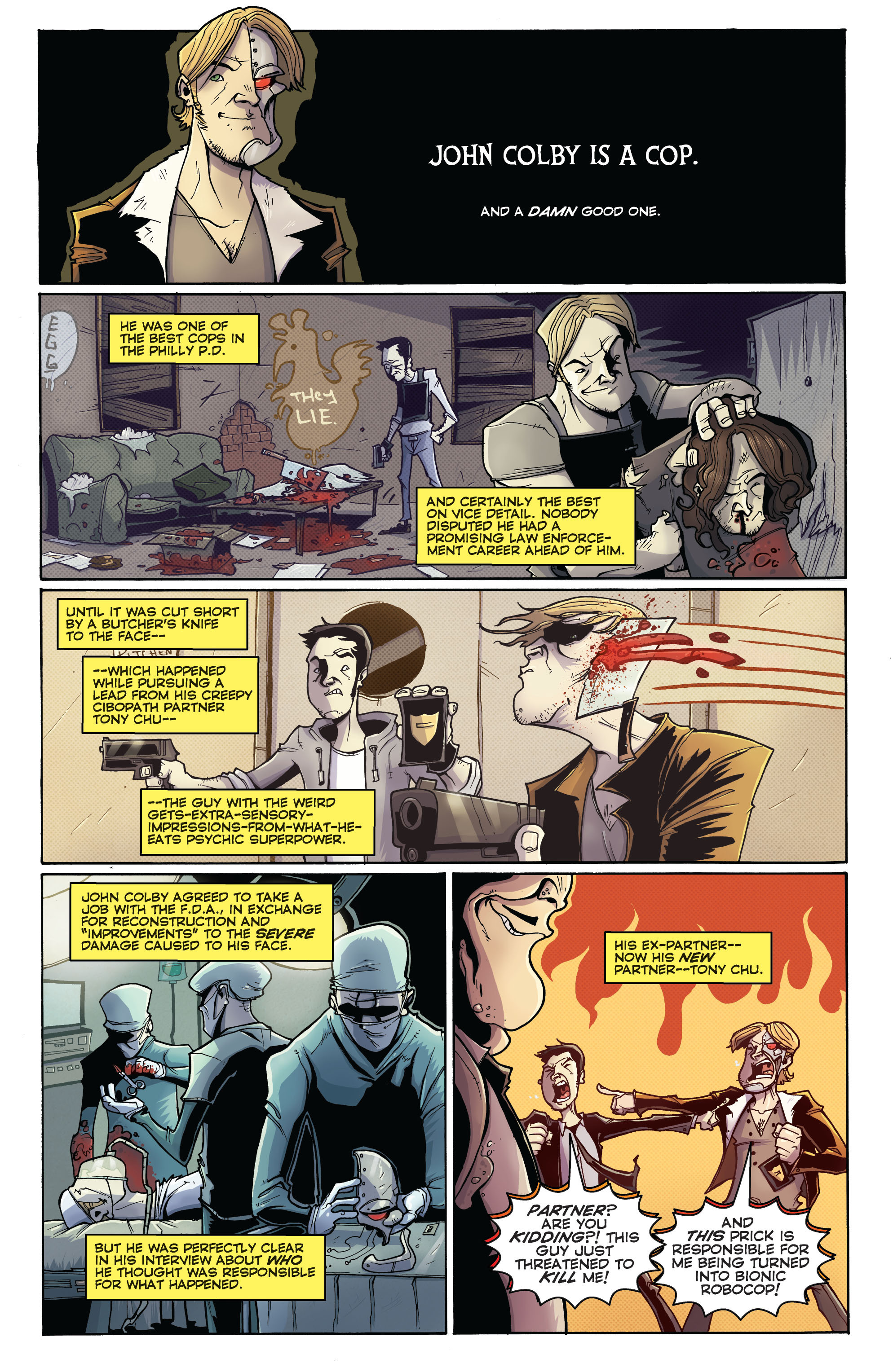 Read online Chew comic -  Issue #6 - 6