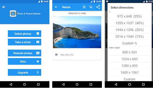 5 Aplikasi Terbaik Dan Populer Untuk memperkecil Ukuran Foto Di Android