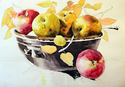 watercolor still life paintings step by step