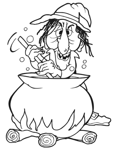 Muitos desenhos de Halloween ou dia das bruxas para pintar, colorir, imprimir!