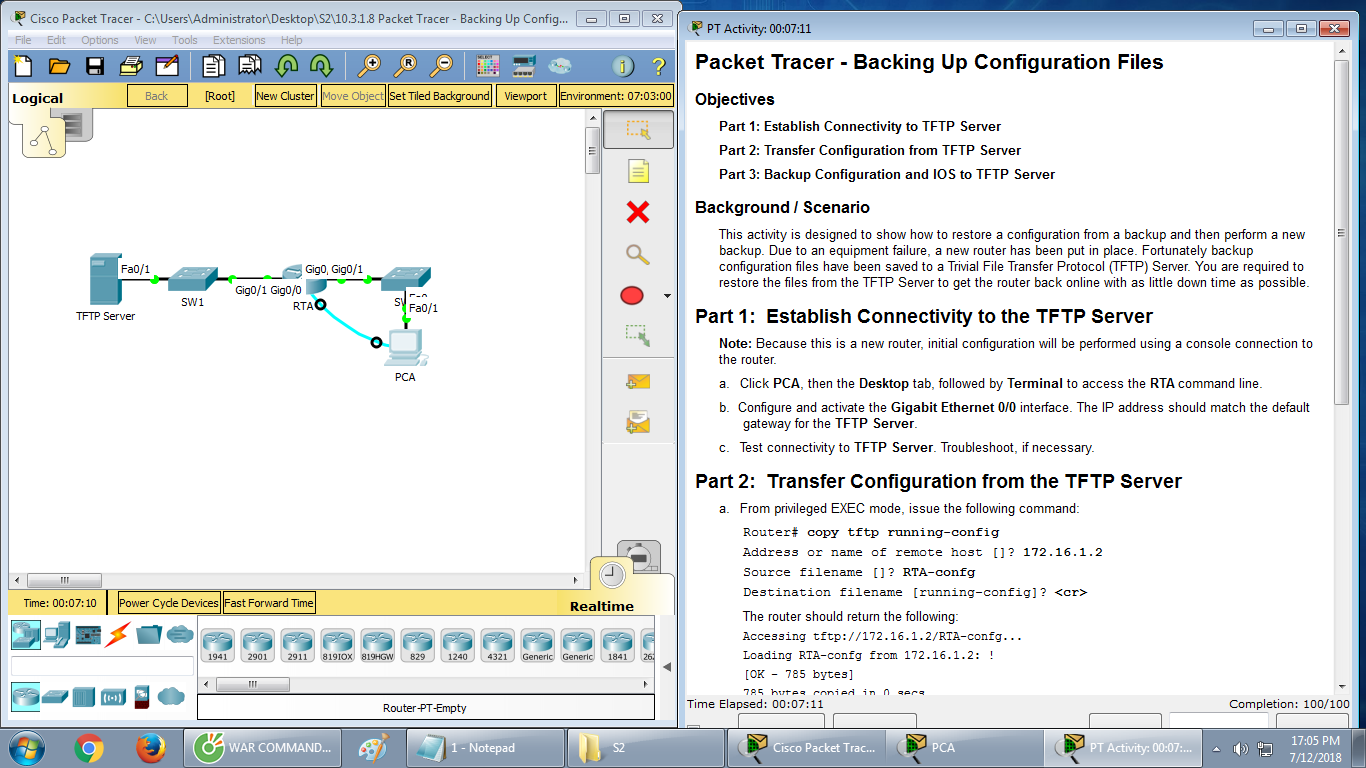 Trace back. Протокол FTP В Cisco Packet Tracer. 6.2.3.8 Packet Tracer. Кнопка check Results Cisco Packet Tracer. Настройка FTP сервера Cisco Packet Tracer.